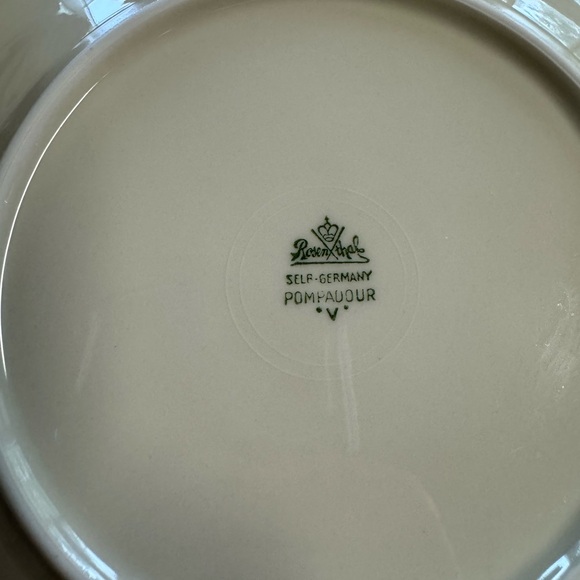 Rosenthal Courtship Bread & Butter Plate 6 3/8” pompadour - Picture 6 of 9